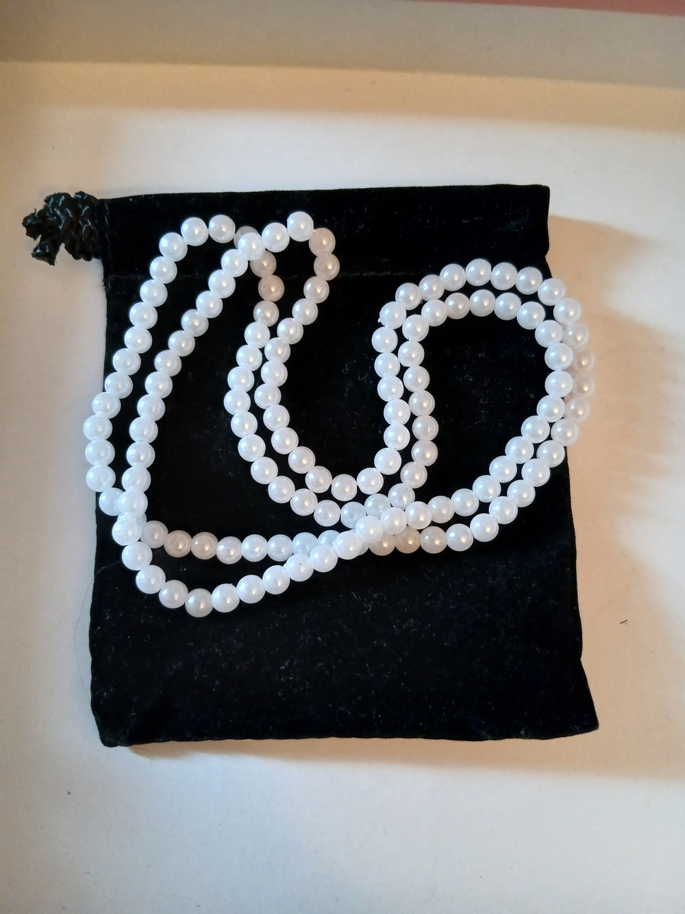 Classic White Pearl Beaded Necklace - Women Jewelry